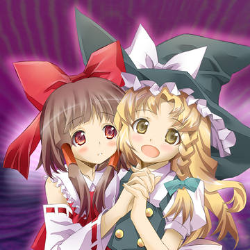 【2014】博麗霊夢＆霧雨魔理沙-ChaosTCG[東方混沌符]