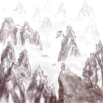 绘真妙笔千山