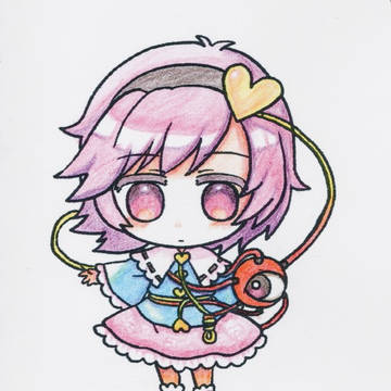 【塗ってみた】東方ちびキャラ