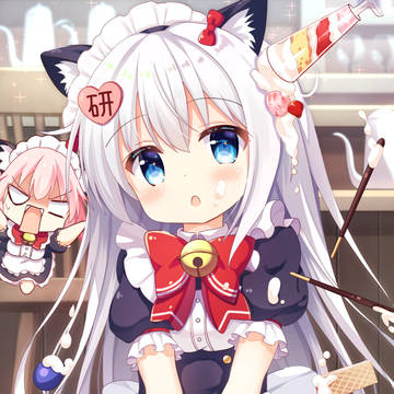 ドジっ子猫耳メイドちゃん