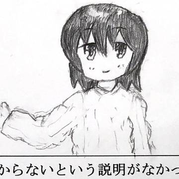 わからないという説明がなかった落書き