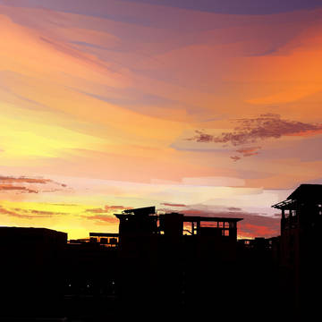 Sunrise After Rain