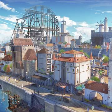medieval port