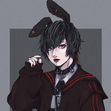 うさぎ系お化粧男子