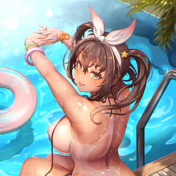 Poolside