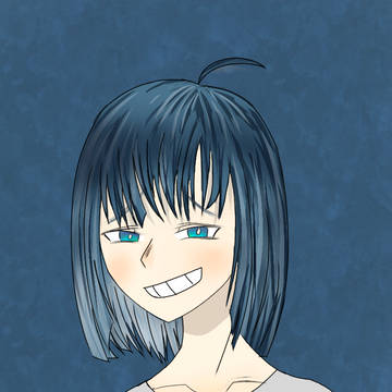 女の子  (反対色)
