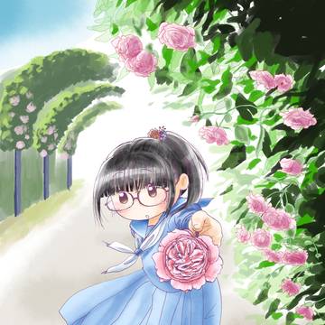 バラ園を丸ごとあげるわ～
