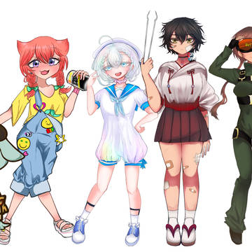 企画立ち絵まとめ