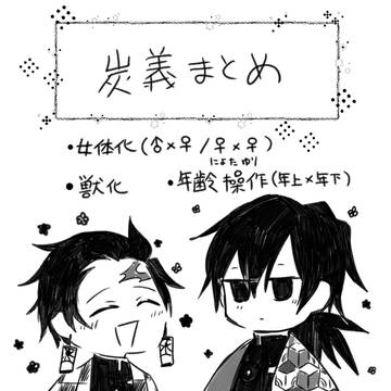 炭義まとめ１【女体化、年齢操作、獣化注意】