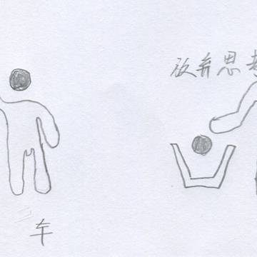 【随涂】人形标志表情包 叫车 放弃思考