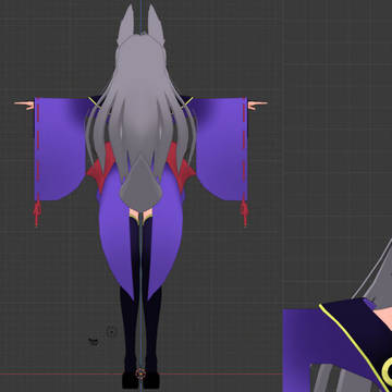 Blenderでオリジナルキャラモデリングにチャレンジその2