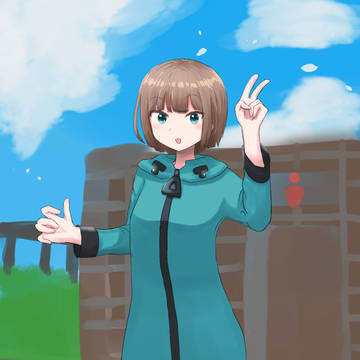 かにかま先生（おにゃのこver）