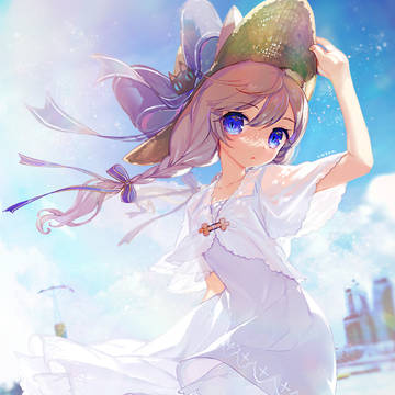 夏のワンピース