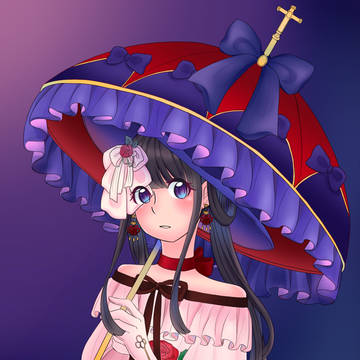 傘少女