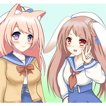 こももちゃん　ゆらちゃん　勝手にリアル等身