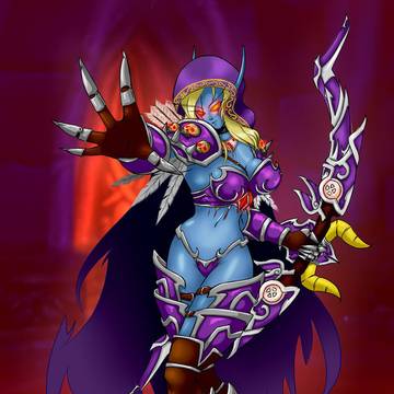 Sylvanas Windrunner by juboss
