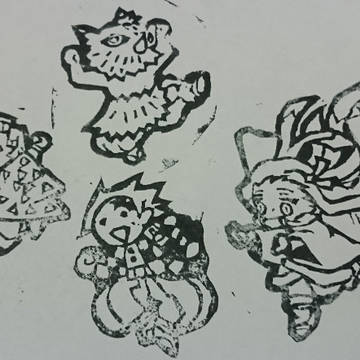 ハンコになったかまぼこ隊