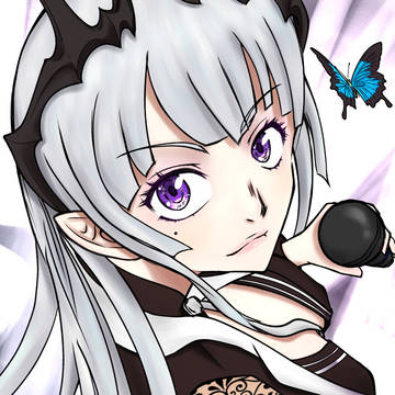 蒼い蝶
