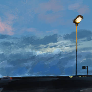 風景 夕暮れ