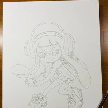 スプラトゥーン　イカガール