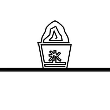 ロゴ かき氷