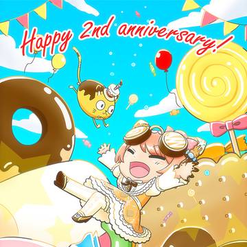 Happy 2nd anniversary!
