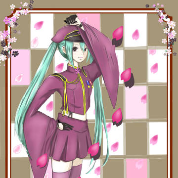 初音ミク 桜(修正版