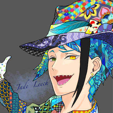 タングル風アート②