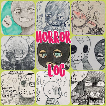 ホラー映画のらくがき15