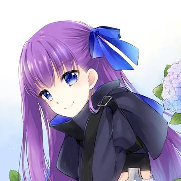 紫陽花とメルトリリス