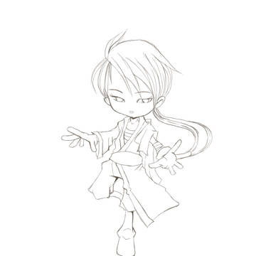 オリキャラの走り