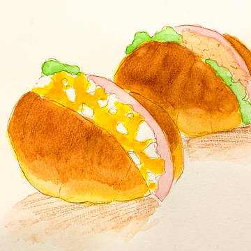 ロールパンサンドイッチ🥪