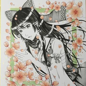 アナログのイラストシリーズ