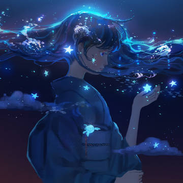 月の光