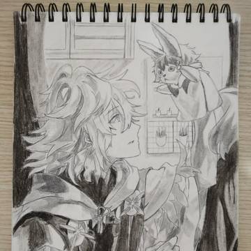 【手描き】マーリン(Fate)