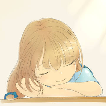 寝顔