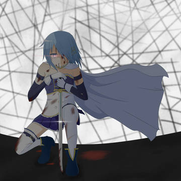 『邪魔しないで、一人でやれるわ。』