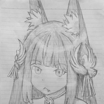 『落書き』アズレン 長門