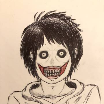 Happy Birthday Jeff!!!(頭蓋骨から描いた)