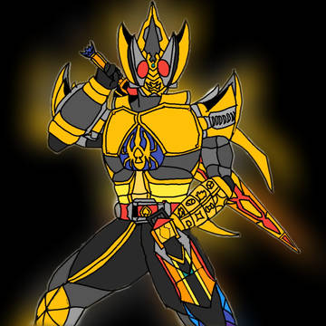 가면라이더 블레이드 언데더 킹(undeader king)폼