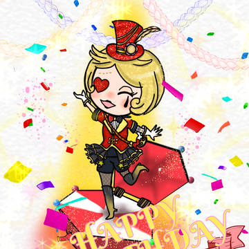 誕生日イラスト