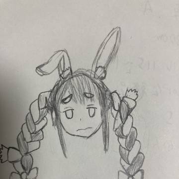落書き 兎田ぺこら