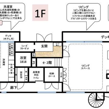 シェアハウス井伊谷の間取り（詳細図）