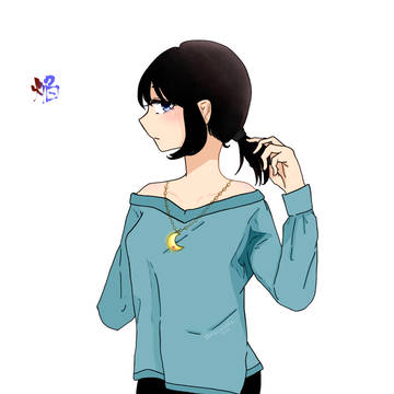 「髪伸びたなぁ…」
