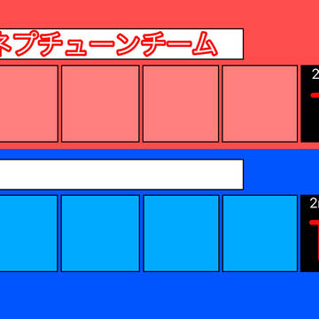 ネプリーグ 成績表 素材用