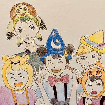 みんなでディズニー！