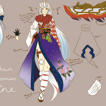 mountain swordsman yufine