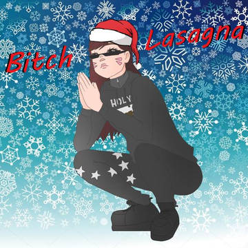 Bitch lasagna christmas card
