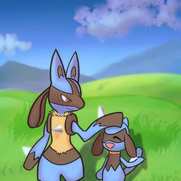 リオルとルカリオ