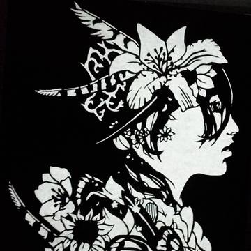 切り絵 Diorama